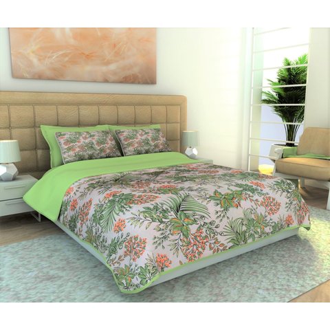 Cobre Leito King 3 Peças Malha 100% Algodão Araçá