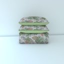 Ver imagem 2 de Cobre Leito King 3 Peças Malha 100% Algodão Araçá