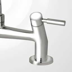 Misturador para Cozinha Slim 1256 C36 Duplo Comando Bancada Perflex - 3