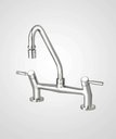 Ver imagem 1 de Misturador para Cozinha Slim 1256 C36 Duplo Comando Bancada Perflex