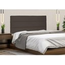 Ver imagem 1 de Painel La Italiana Cama Box Casal 140cm Suede - SSX Multicoisas - Café