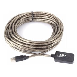 Cabo Extensor Usb Macho X Fêmea Amplificado 10 Metros - 3