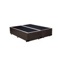 Ver imagem 1 de Cama Box Casal Bipartido NK Camas Sintético Marrom 40x138x188