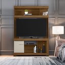 Ver imagem 4 de Estante Home Theater New Lara para TVs de até 55 Polegadas Línea Brasil