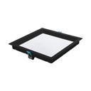 Ver imagem 2 de Painel de Led Stella Quadrado Deep de Embutir Recuado 22w Bivolt Preto 4000k Luz Neutra