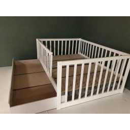 CAMA MONTESSORIANA CERCADO CASAL C/ AUXILIAR - 3