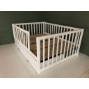 Ver imagem 1 de CAMA MONTESSORIANA CERCADO CASAL C/ AUXILIAR