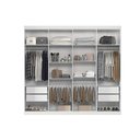 Ver mais imagens de Guarda Roupa 8 Portas e 4 Gavetas Master New 8.4 Jatobá/areia - Santos Andirá