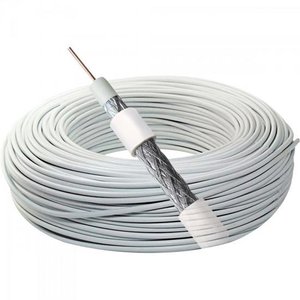 Coaxial 06 Trancado 67% Branco Rolo 100m Megatron