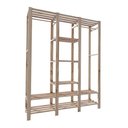 Ver imagem 5 de Armário Pendurador de Roupas C/ porta calçados Arara Unitaria Technox