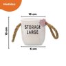 Vaso Storage Large Branco - 4