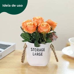 Vaso Storage Large Branco - 7