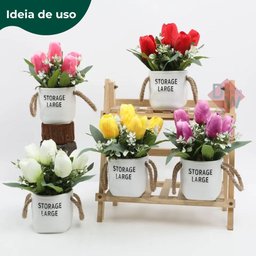Vaso Storage Large Branco - 8
