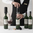 Ver imagem 7 de Kit Sommelier Auto Abridor Saca Rolha e Aerador Bico Dosador