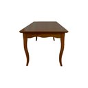 Ver imagem 2 de Mesa Sala de Jantar Gallia 200cm Madeira Maciça e Mdf Imbuia G42