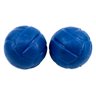 Kit 2 Bola Pula Pula Lisa Para Cachorro Pet Dog 65mm Cor: Azul - 2