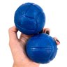 Kit 2 Bola Pula Pula Lisa Para Cachorro Pet Dog 65mm Cor: Azul - 1
