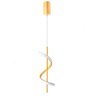 Pendente Led Dourado Moderno Espiral 10w Cabeceira Bet31 - 4