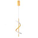Ver imagem 4 de Pendente Led Dourado Moderno Espiral 10w Cabeceira Bet31