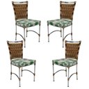 Ver imagem 1 de 4 Cadeiras em Alumínio e Fibra Sintética Jk Cozinha Edícula