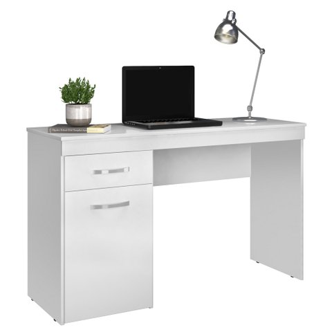 Mesa Para Computador Escrivaninha 1 Porta 1 Gaveta Vitória D02 - Mpozenato