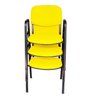 03 Cadeiras para Auditórios Linha Hotel Auditório Amarelo - 2