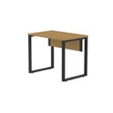 Ver imagem 6 de Escrivaninha Mesa Escritório P25 90cm Samba e Preto Marrom