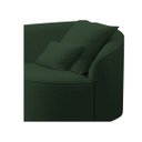 Ver imagem 5 de Divã Recamier Curvo Sala de Estar Inglaterra Lado Esquerdo 200cm Linho Verde - Incasa Decor