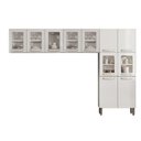 Ver imagem 1 de Cozinha Compacta Evidence 3 Peças (2 Armários + 1 Paneleiro) Cpt62 Branco - Bertolini