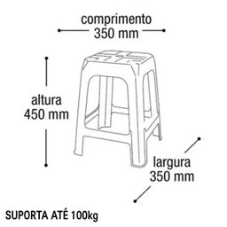 2 Mesas Quadradas Dobráveis 80x72cm Preta + 8 Banquetas Empilháveis - 4