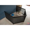 Cercado Pet Multifuncional para Ambientes 4 Lados - Preto - 6