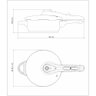 Panela de Pressão Tramontina Solar 22 Cm 3 Litros em Aço Inox com 5 Dispositivos de Segurança - 2