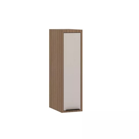 Armário Cozinha Aéreo 1 Porta 20 - Módulo Cozinha Aspen - Luciane 0406:vanilla / Beige