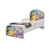 Cama Infantil Quarto Menina Menino Adesivado 100% Mdf com Colchão Princesas Ad - 5