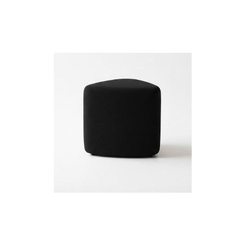 Puff Pera Boucle Preto