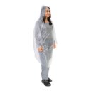 Ver imagem 1 de Kit 25 Capa Chuva Plástica Descartável Transparente - Vedah