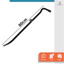 Ver imagem 7 de Pé de Cabra 800mm X 16mm em Aço Carbono Ferramenta para Alavancagem e Demolição - Starfer