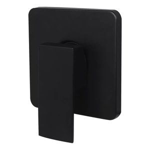 Registro Monocomando Quadrado Chuveiro Preto REG-002