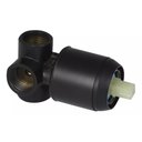 Ver imagem 6 de Registro Monocomando Quadrado Chuveiro Preto REG-002