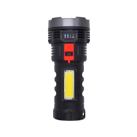 Lanterna Solar Led 35w Recarregável Bm-8509 Usb Placa Solar