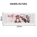 Ver imagem 4 de Adesivos de Parede Animais Bichinhos Estrelas Colorido