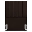 Ver imagem 5 de Cabeceira Solteiro 90 Cm com Frame Dalia Corino Marrom Artte