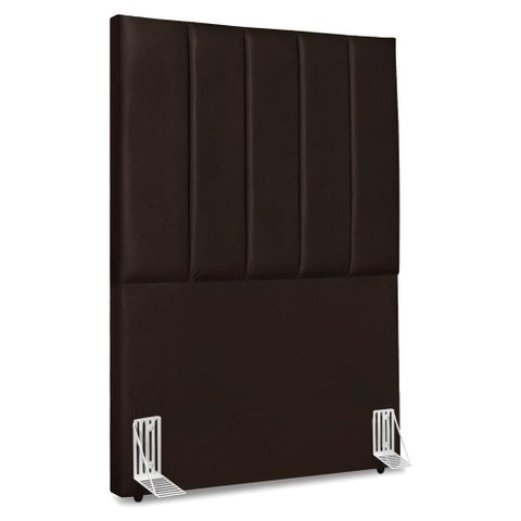 Cabeceira Solteiro 90 Cm com Frame Dalia Corino Marrom Artte