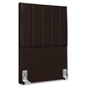 Ver imagem 1 de Cabeceira Solteiro 90 Cm com Frame Dalia Corino Marrom Artte