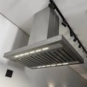 Ver imagem 2 de Coifa de Ilha Teto Parede Profissional Aço Inox 304 Premium Cozix