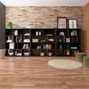 Ver imagem 1 de Conjunto Sala de Estar: 3 Estantes Book 4054