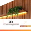 Ver imagem 7 de Painel para Tv até 65 Polegadas Ripado com Led Dj Móveis Trento 183 Freijó