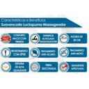 Ver imagem 2 de Travesseiro Suavencosto Triangular Confort Luck Anatômico (45X65X30) - Luckspuma