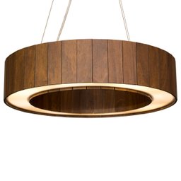 Pendente Anel Fechado de Madeira imbuia escura Wood Iluminação Pendente Anel Fechado imbuia escura 5 - 2 Pendente Anel Fechado de Madeira imbuia escura Wood Iluminação Pendente Anel Fechado imbuia escura 5 - 2