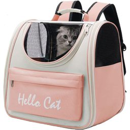 Mochila Bolsa Transporte Gato Pet Animais Estimaçao Visao Panoramica Pequeno Medio Porte Viagem Pass - 6